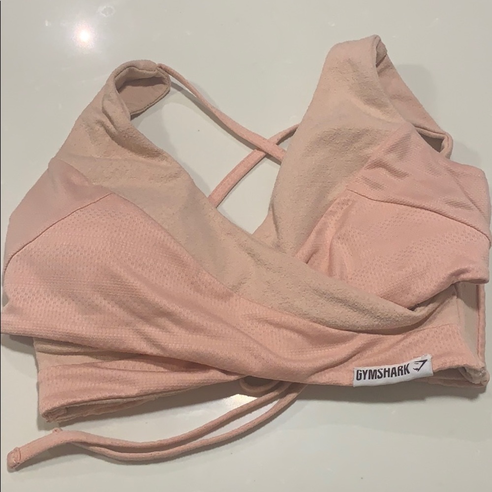Gymshark Pink Cross-Back Sports Bra